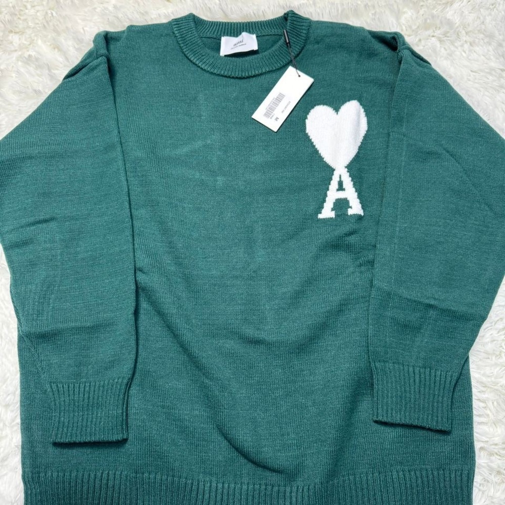 Green Ami de Paris sweater